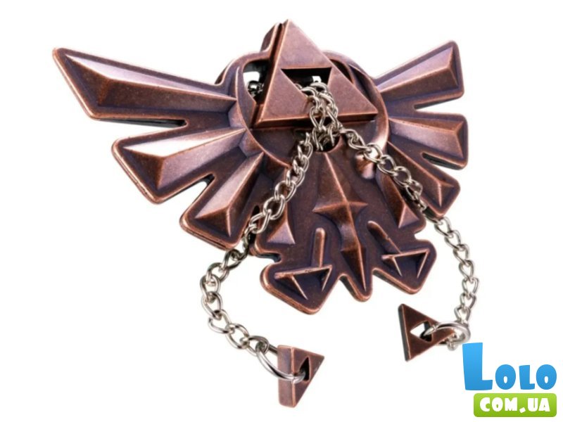 Металлическая головоломка Zelda Hyrule Crest, Huzzle