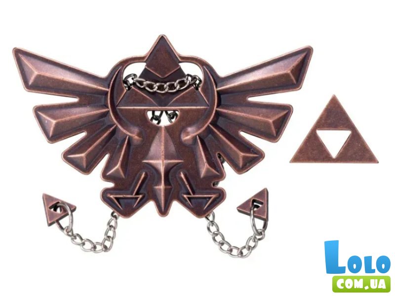 Металлическая головоломка Zelda Hyrule Crest, Huzzle