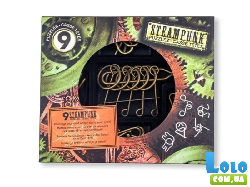 Набор головоломок Steampunk Puzzles, Eureka