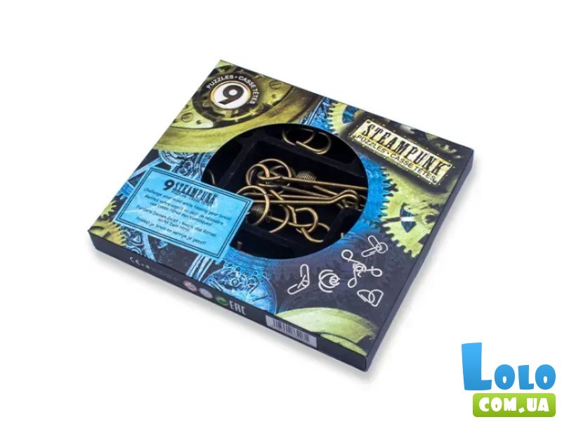 Набор головоломок Steampunk Puzzles, Eureka