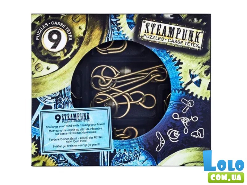 Набор головоломок Steampunk Puzzles, Eureka