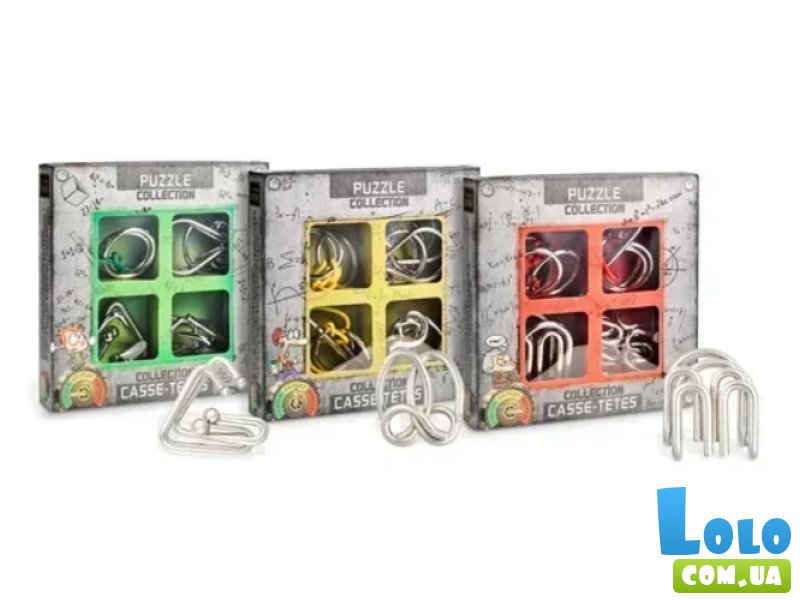 Набор металлических головоломок E3D Expert Metal Puzzles Collection, Eureka