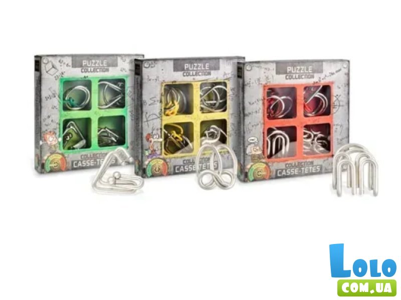 Набор металлических головоломок E3D Extreme Metal Puzzles Collection, Eureka