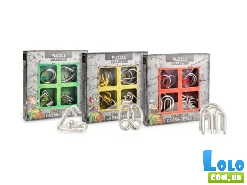 Набор металлических головоломок Junior Puzzles Collection, Eureka