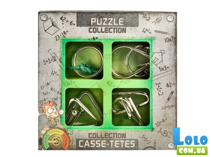 Набор металлических головоломок Junior Puzzles Collection, Eureka