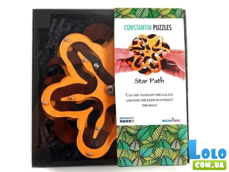 Головоломка Constantin puzzle. Star Path, Recent Toys