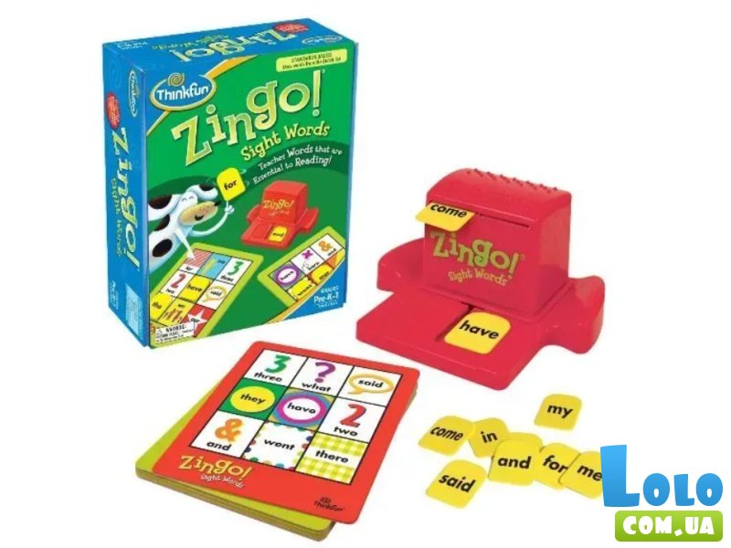 Логическая игра Zingo Sight Words, ThinkFun