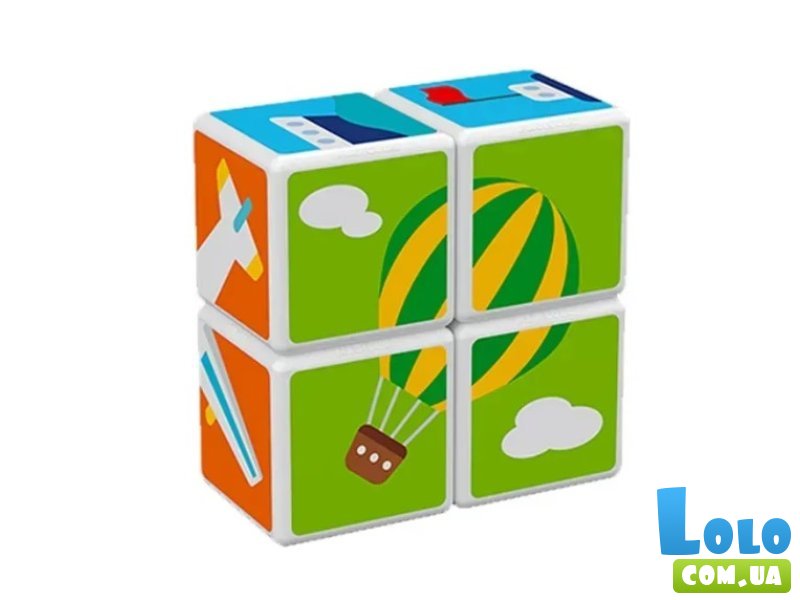 Магнитные кубики Транспорт, Geomag