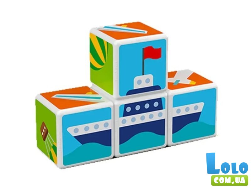 Магнитные кубики Транспорт, Geomag