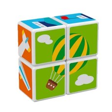 Магнитные кубики Транспорт, Geomag