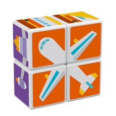 Магнитные кубики Транспорт, Geomag