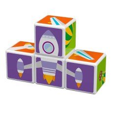 Магнитные кубики Транспорт, Geomag