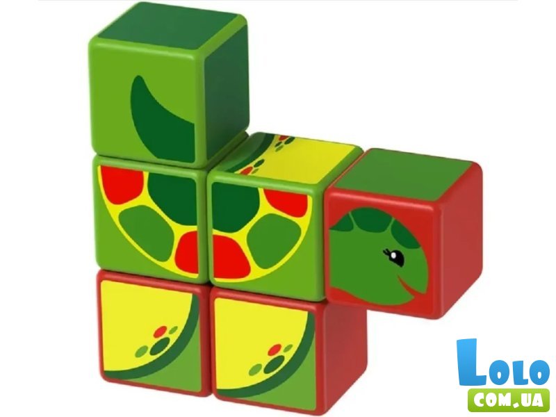 Магнитные кубики Речная черепаха, Geomag