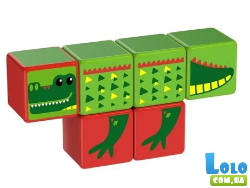 Магнитные кубики Речная черепаха, Geomag