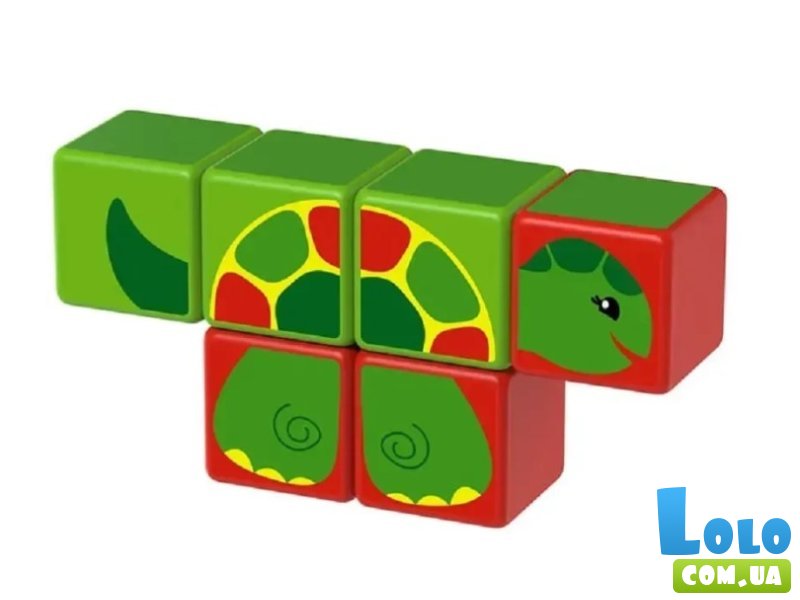 Магнитные кубики Речная черепаха, Geomag