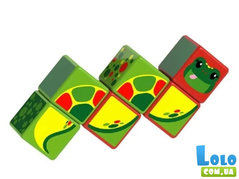 Магнитные кубики Речная черепаха, Geomag