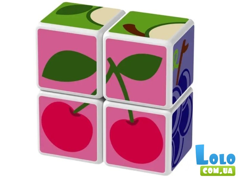 Магнитные кубики Фрукты, Geomag