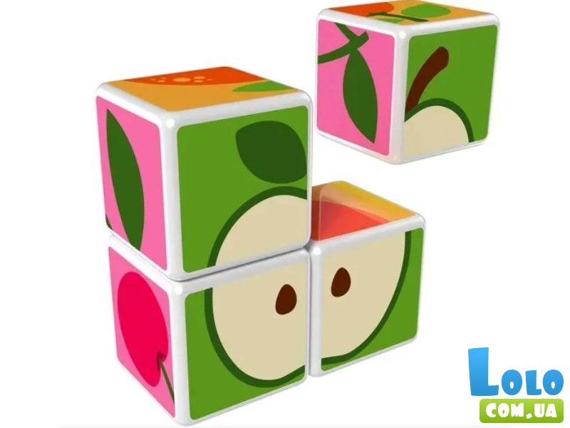 Магнитные кубики Фрукты, Geomag