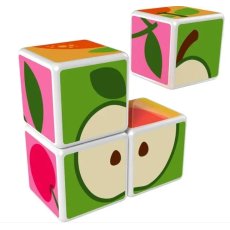 Магнитные кубики Фрукты, Geomag