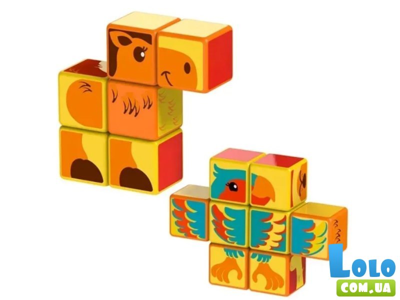 Магнитные кубики Сафари, Geomag