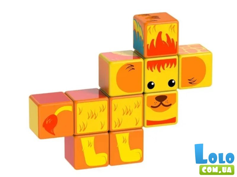 Магнитные кубики Сафари, Geomag