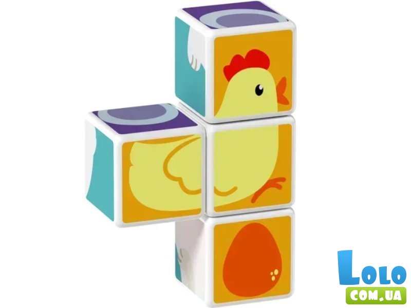 Магнитные кубики Сказочные животные, Geomag