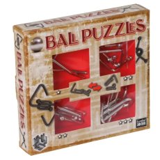Набор металлических головоломок Red, Ball Puzzles