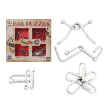Набор металлических головоломок Red, Ball Puzzles