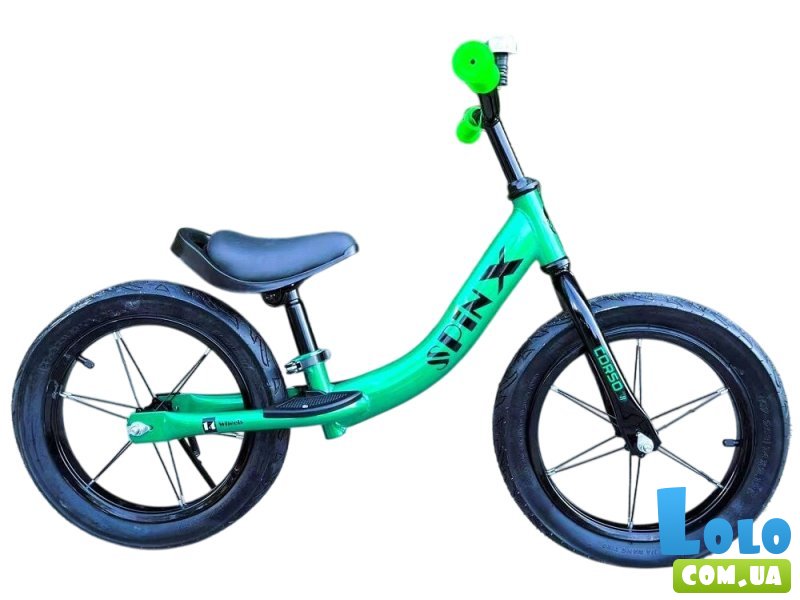 Беговел детский Corso Spin-X (зеленый)