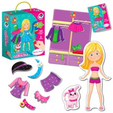 Настольная игра Одевалка. Меган и Полли, Vladi Toys