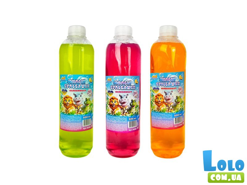 Жидкость для мыльных пузырей, 500 мл