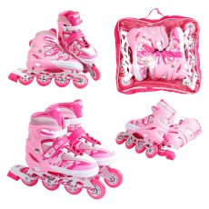 Детские ролики Best Roller L (38-42), (розовые)
