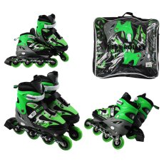 Детские ролики Best Roller L (38-42), зеленые