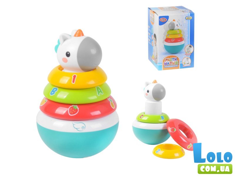 Пирамидка Единорожка, Play Smart