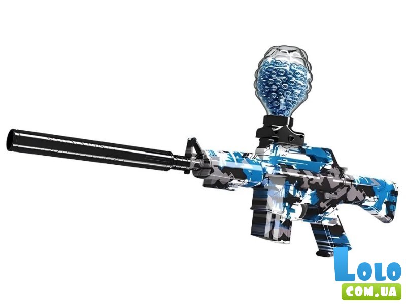 Автомат с гелевыми пулями