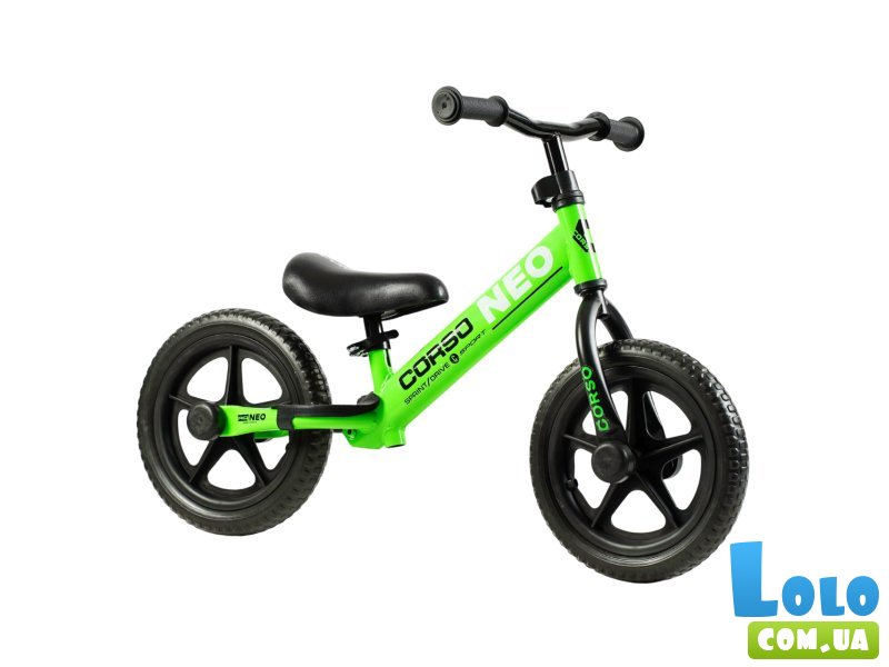 Беговел детский Corso Neo (салатовый)