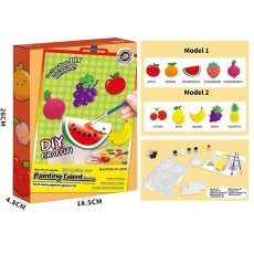 Гипсовая раскраска на магнитах