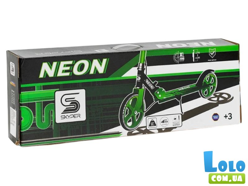 Самокат двухколесный Skyper Neon