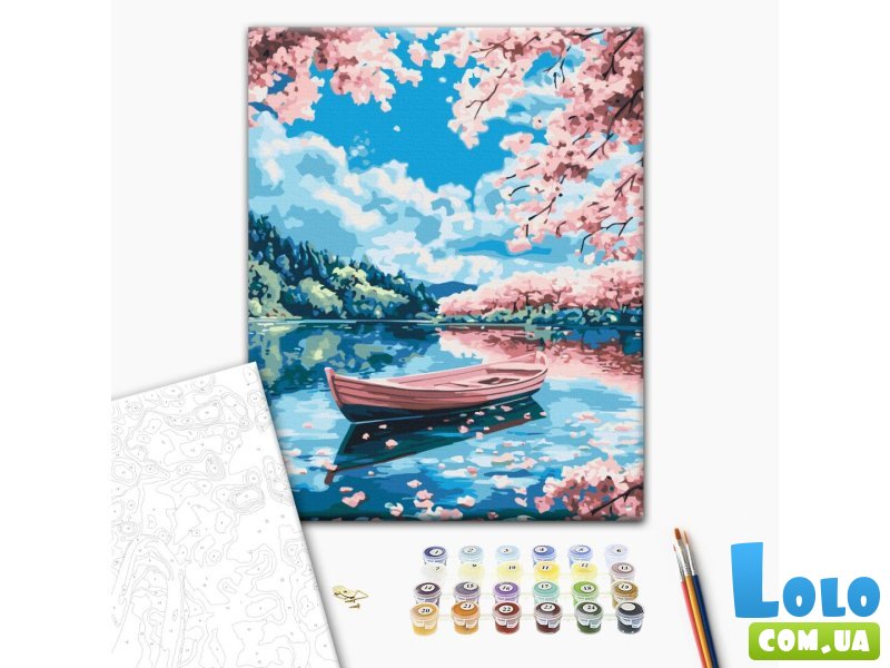 Картина по номерам Розовые мечты, Brushme (40х50 см)