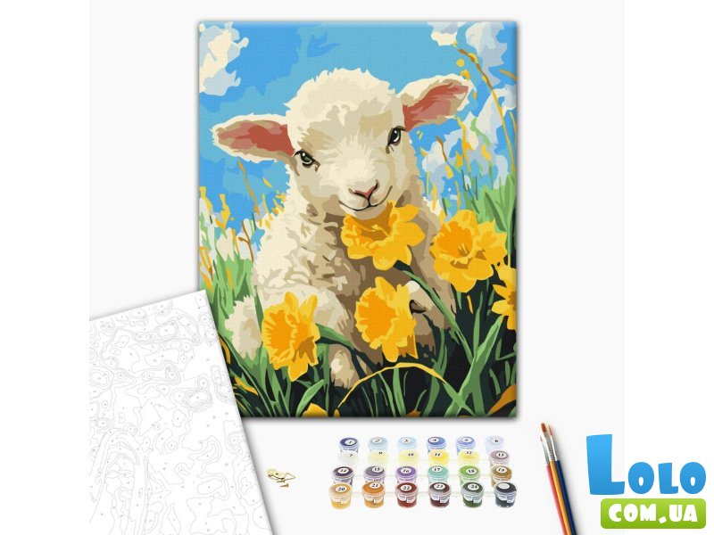 Картина за номерами Нежное блеянье лета, Brushme (40х50 см)