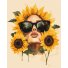 Картина по номерам Подсолнуховое настроение, Brushme (40х50 см)