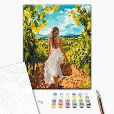 Картина по номерам Виноградная аллея, Brushme (40х50 см)