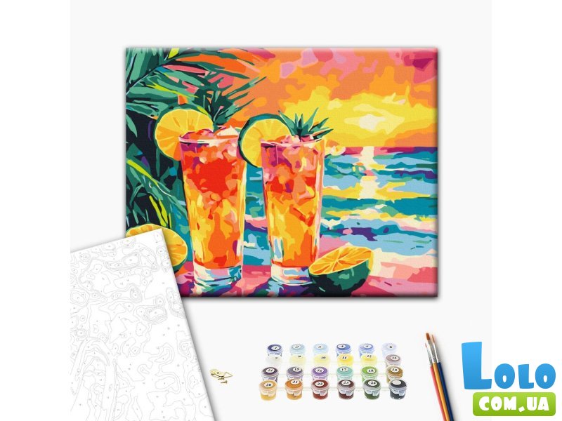 Картина по номерам Вкус отдыха, Brushme (40х50 см)