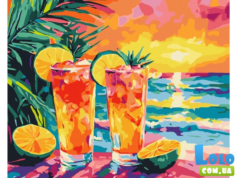 Картина по номерам Вкус отдыха, Brushme (40х50 см)