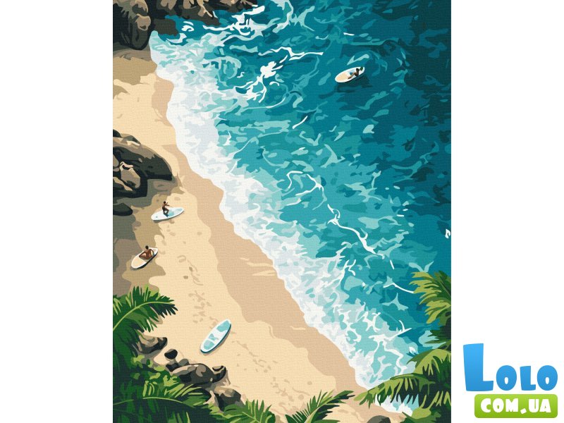 Картина по номерам Остров грез, Brushme (40х50 см)