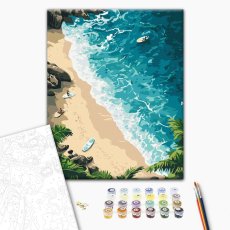 Картина по номерам Остров грез, Brushme (40х50 см)