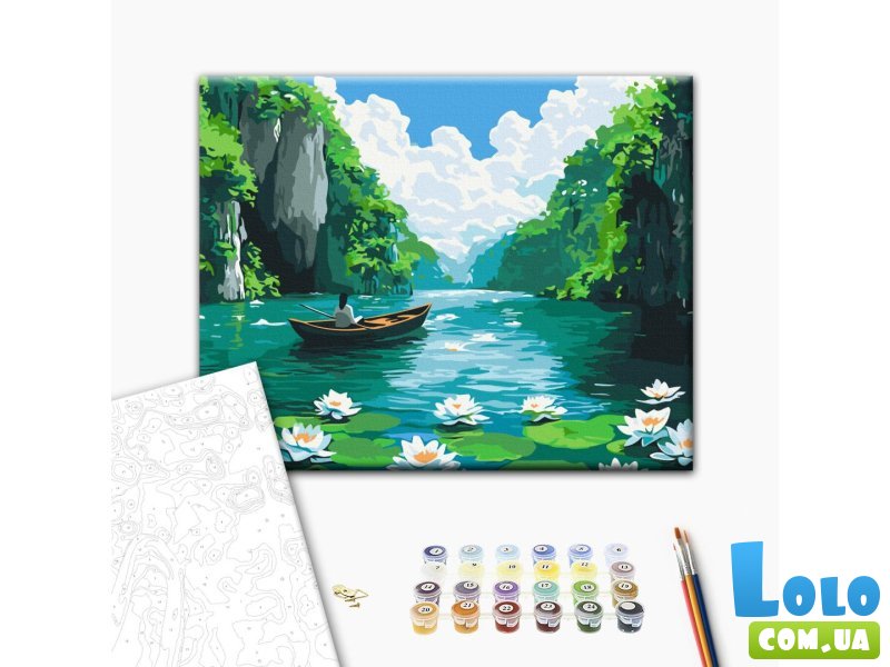 Картина по номерам Там, где покой, Brushme (40х50 см)