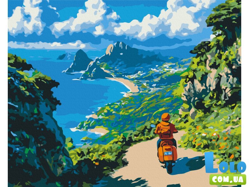 Картина по номерам На встречу горизонта, Brushme (40х50 см)