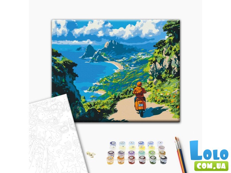 Картина по номерам На встречу горизонта, Brushme (40х50 см)