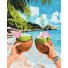 Картина по номерам Кокосовое наслаждение, Brushme (40х50 см)